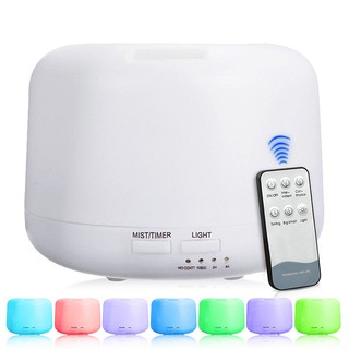 【COD】300ml ultrasonic aroma diffuser essential oil humidifier household indoor remote control atomizer