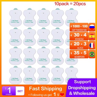 Electrode Pads for EMS TENS Massager Muscle Stimulator Electrodes Physiotherapy Machine Massage (1)