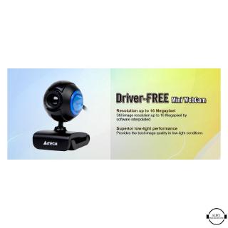 i4l6 A4 TECH PK-752F Mini Webcam HD Camera Built-in Microphone Free Driver