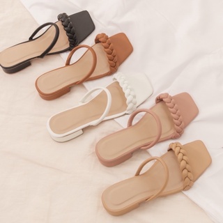 Kimi Yana 1 inch Braided Heel Sandals