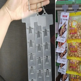 1Pc Pvc Injection Plastic Food Supermarket Hanging Strip Transparent Hanging Strip(No hook)-BC