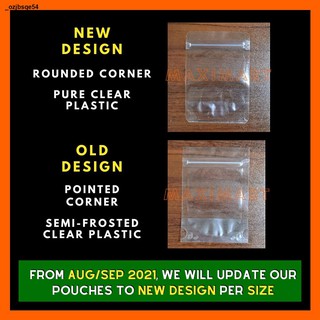 clear pouch☼◊☢100 pcs Full Clear Stand Up Pouch with Zip Lock Ziplock Resealable Plastic Packagin