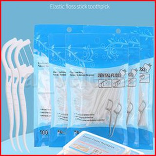 50 100pcs/lot Dental Flosser Oral Hygiene Dental Sticks Dental Water Floss Oral Teeth Pick Tooth