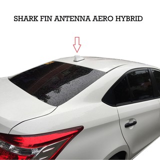 Toyota Vios White Shark Fin Antenna Aero Hybrid Universal