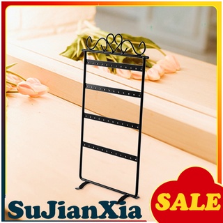 sujianxia Earrings Hanging Rack Sturdy Stable Metal Delicate Jewelry Display Stand for Home
