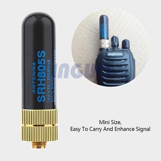♝♙Baofeng Walkie Talkie SRH805S Antenna Two-Way Radio Whip Signal Enhance SMA-Female For Baofeng Rad (6)