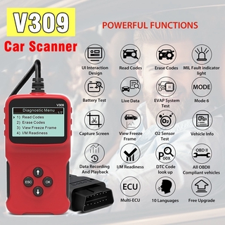 SEAMETAL Universal OBDII Car Code Scanner Diagnostic Tool Code Reader/Clear Fault Code