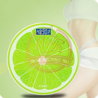 Weight scale fruit pattern Home mini electronic weight scale health scale body scale