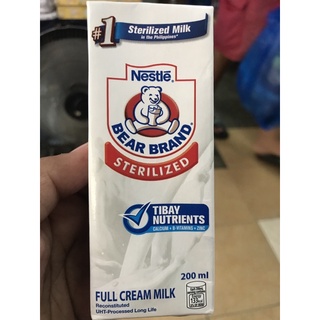 bear brand sterilized milk 200ml