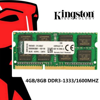*High Quality* Kingston RAM 8GB DDR3L/DDR3 1600MHz 1333MHz PC3L-12800 Laptop Memory RAM SODIMM