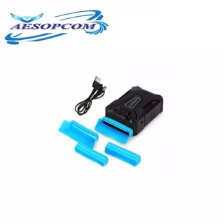 Mini Vacuum USB Laptop Cooler Extracting Exhaust Cooling Fan