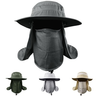 Fishing Hat Sport Sun UV Protection Neck Face Flap Cap