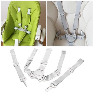 chair❈■Baby Universal 5 Point Harness High Chair Safe Belt Seat Belts For Pram Buggy Children Kid Pr