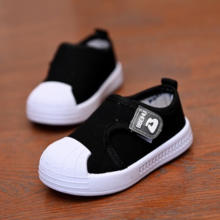 2021 children's canvas shoes girls' shoes breathable student shoes spring and autumn boys' baby boar