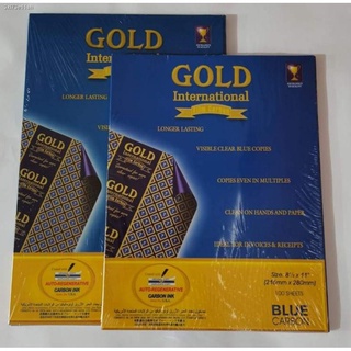 Preferred✆Carbon Paper Blue Gold (100 sheets / box)