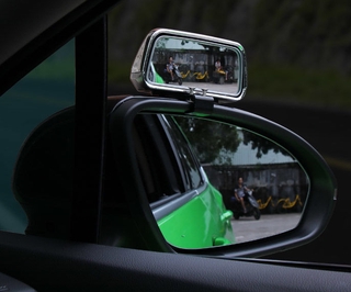 Universal Car Rearview Side Mirror for Parking Assitant Safety Blind Spot Convex Mirrors Accessories/Car Rearview Mirror Coach Mirror Mounted Mirror Novice Rearview Mirror Large View Blind Spot Wide-Angle Mirror Adjustable Angle