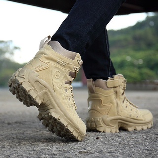 boots Swat Sport Army Men Tactical Boots Outdoor Hiking High Top Combat