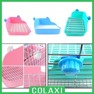 [COLAXI] Rabbit Toilet Box Tray Pets Hamster Indoor Potty Trainer Guinea Pig