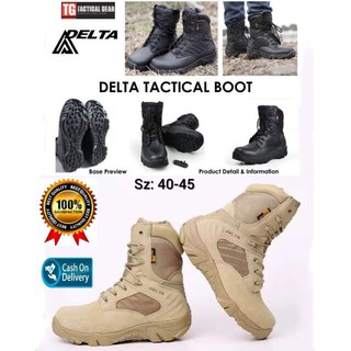 Men's DELTA Boots High Cut Military Tactical Shoes Hiking Boots Army Boots (1)