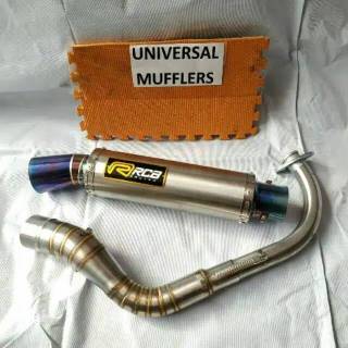 Rcb Exhaust Fulsystem Mio Scoopy Beat Vario N-max Aerox Mio M3 Mio J All Metic