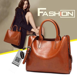 Womens Leather Bag Handle Satchel Handbag Fashion Purse Messenger Tote Shoulder Bag