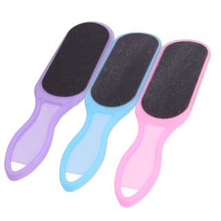 Nail products, foot care, exfoliating tool board, double-sided foot scrubbing board