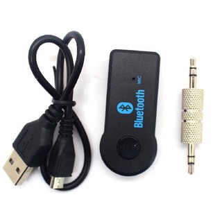 Wireless Car Bluetooth Music Receiver AUX Audio Car Kit (5)