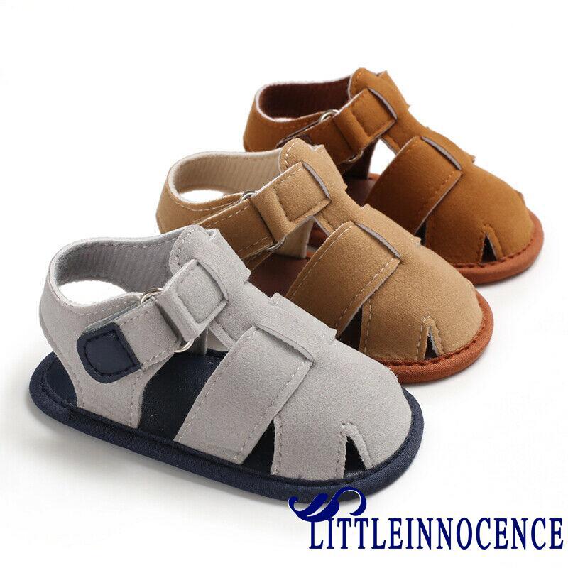 ❤XZQ-Baby Newborn Soft Crib Sole Leather Shoes Girl Boy Kid