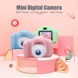 Mini HD 2.0Inch LCD Compact for Children Kids Photo Recording Photography Multifunction Cameras
