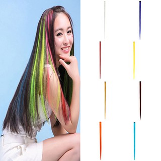 Straight Synthetic Clip on Hair Extension Piece CosplayWig