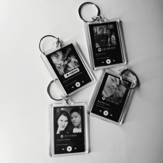 2PCS FOR 69 PESOS! CODE SPOTIFY ACRYLIC KEYCHAIN (2PCS FOR ONLY 69PESOS)