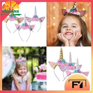 Unicorn Party Supplies Birthday Hair Band Fancy Party Decorations Party Needs