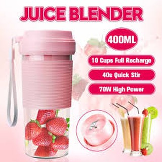 MH- Electric Juicer Blender Wireless Automatic Multipurpose Mini USB Rechargable Juice Cup Blender
