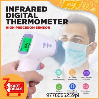 Non-contact Temperature Digital Thermometer Infrared Forehead Body Thermometer Gun Device