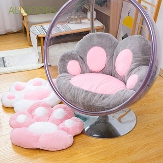 ™✕【HOT】 ALLGOODS Plush Chair Cushion Cat Paw Sofa Mat Seat Cushion Cute Winter Indoor Floor Back Pil