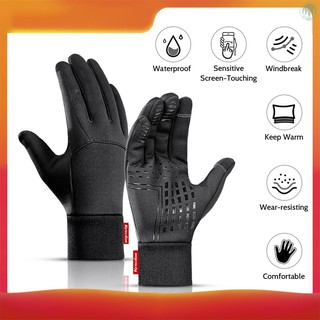 Y&M Kyncilor Outdoor Winter Sports Gloves Screen-Touching Gloves Fashion Warm-Keeping Gloves Cold Weather Windproof Cycling Skiing Gloves