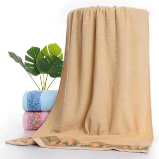 1 Pcs Large Size Bath Towel High Quality Bath Towel Water Absorbent（Random colors and styles) (1)
