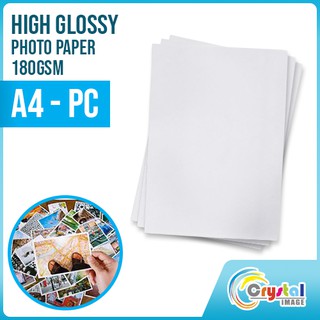 High Glossy Photo Paper 180 GSM A4-PC