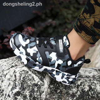 Children s shoes, men camouflage boys, army spring and autumn boys sports net small children, big new styles