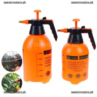 {sweet} 2/3L Portable Chemical Sprayer Pump Pressure Garden Water Spray Bottle Handheld{creture}