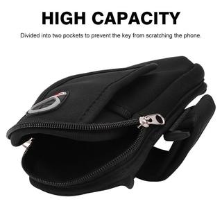 『 CYCLING 』READY STOCK Running Mobile Phone Arm Bag Sports Arm Bag Men And Women Fitness Equipment Arm Bag Outdoor Sports Running Protection Mobile Phone Bag Sports Wrist Bag Arm Bag Outdoor Waterproof Handbag Camping And Hiking (6)