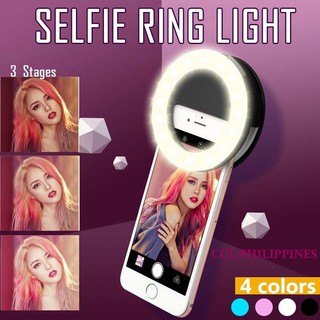Rechargeable Selfie Ring Light RK12 LED Light