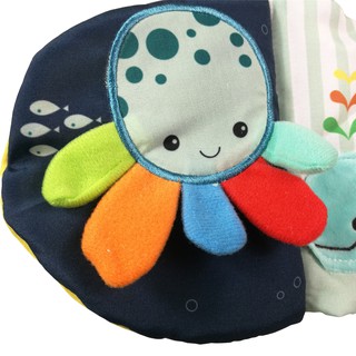 Creative Small Fish Cloth Book Cartoon Sea Animals Doll Baby Early Education Soothing Toy Washable Enlightenment Cloth Book (4)
