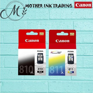Canon 810 PG-810 and 811 CL-811 Original Ink Cartridge Combo Bundle Pack