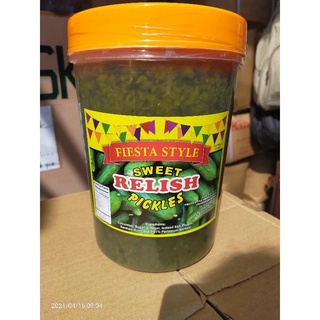 Food Staples☎☇sweet pickles relish for sale. 3.6 kgs