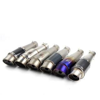 51mm Universal Motorcycle Exhaust Pipe Escape Moto Modified DB Killer Laser Motorbike for AR CBR650 R6 R3 R1 YZF ECT Racing Bike