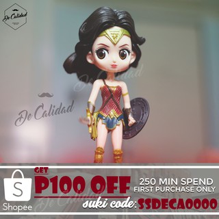Q-posket Wonder Woman action figure justice league