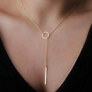 Fashion Accessories Ladies Pendant Necklace Clavicle Chain (1)