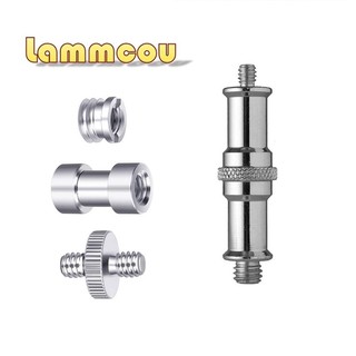 Lammcou Male to Female Screw Adapter 1/4 Inch 3/8 Inch Mount Set Thread Screw Adapters Convert for Camera Tripod Light Stand