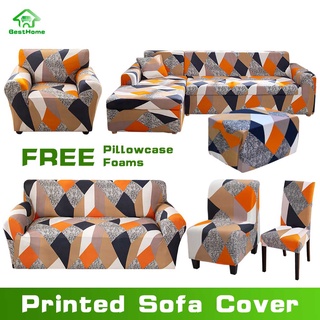 1/2/3/4 Seater Sofa Cover L Shape Sofa Cover Armless Sofa Cover Matching Footstool Cover Chair Cover